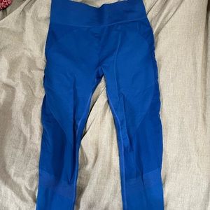 Royal blue workout leggings